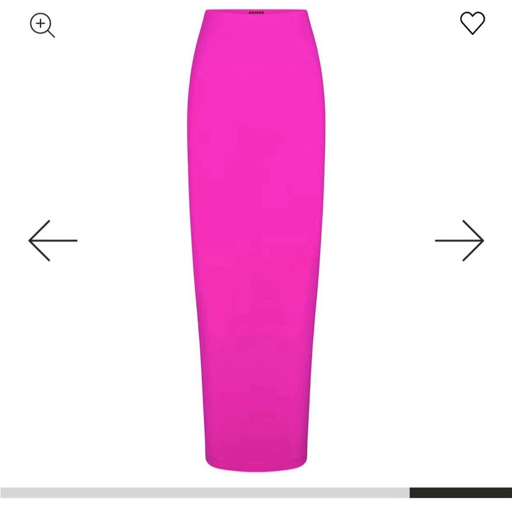 NWT Skims Soft Smoothing Seamless Long Skirt Size XXS